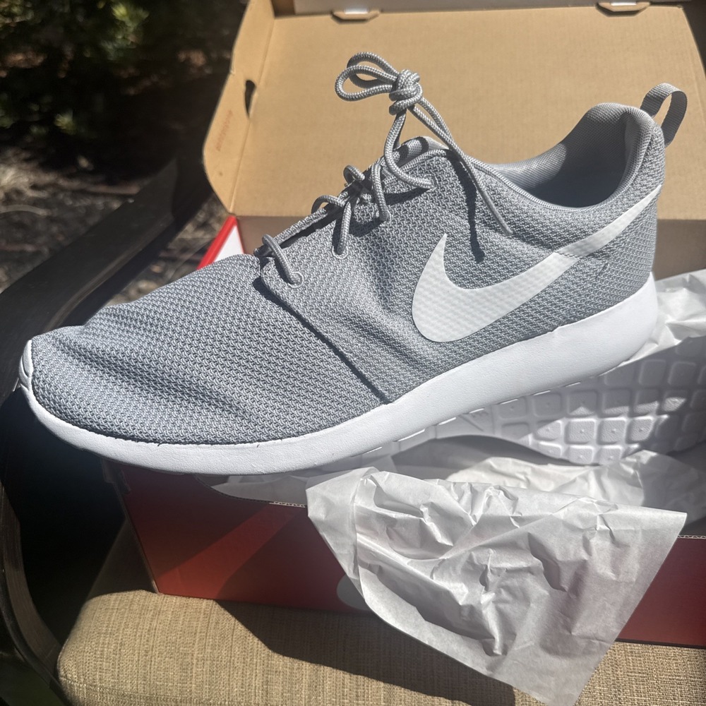 Size 15 - Nike Roshe One Wolf Grey